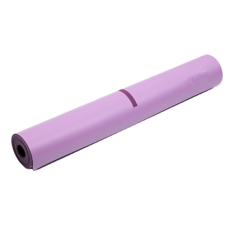Premium Natural Rubber Alignment Yoga Mat — Sacred Studio Edition