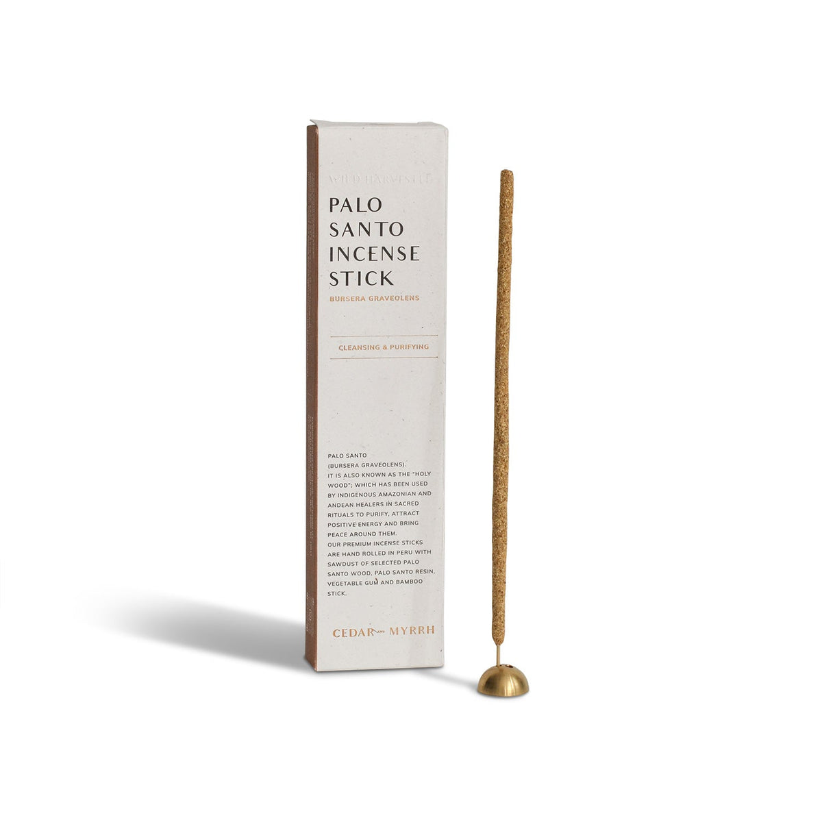 Palo Santo Incense Sticks – 7 Hand-Rolled Sticks from Peru