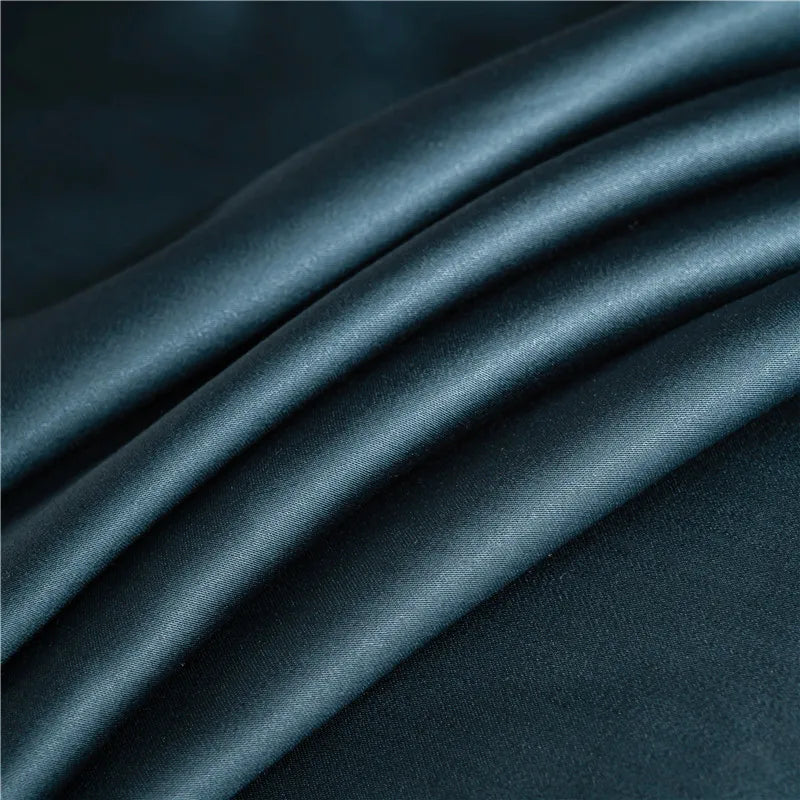 Solid Color Flat Sheet Natural Mulberry Silk Bed Sheet King Queen Size Luxury Super Soft Comfortable Bedsheet
