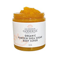 Organic Pumpkin Shea Sugar Body Scrub – Fall Scented Exfoliator