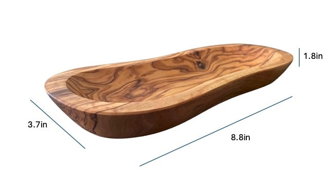 Mediterranean Olive Wood Multi-Purpose Bowl